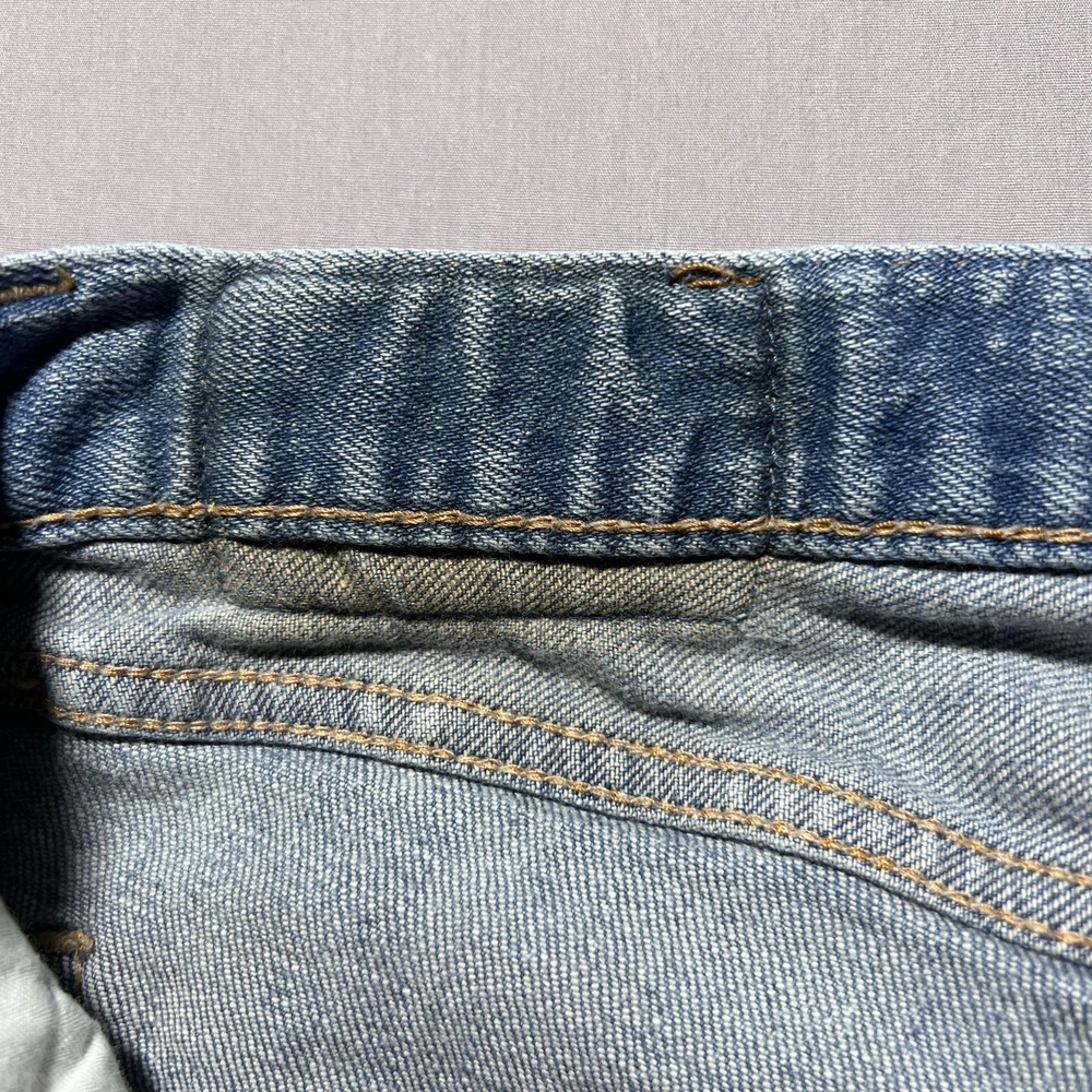 Moussy Vintage Lenwood Skinny Jeans Womens Light Wash Distressed Slim 30x26.5 - Picture 9 of 16